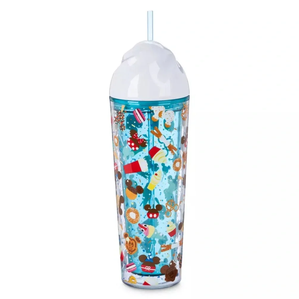 Disney Parks Food Icons Collection 22oz Tumbler with Straw Limited Edition Snack